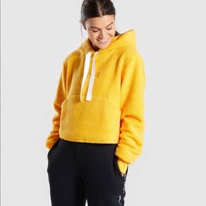 ISO Gymshark Borg Pullover (Citrus Yellow)